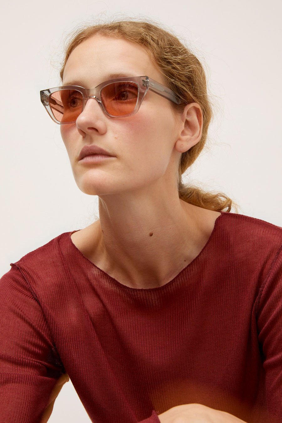 Monokel Memphis Sunglasses in Grey and Orange