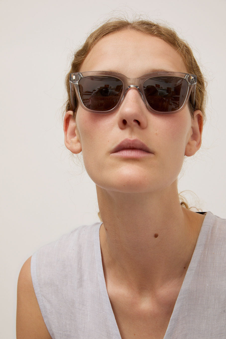 Monokel Robotnik Sunglasses in Grey