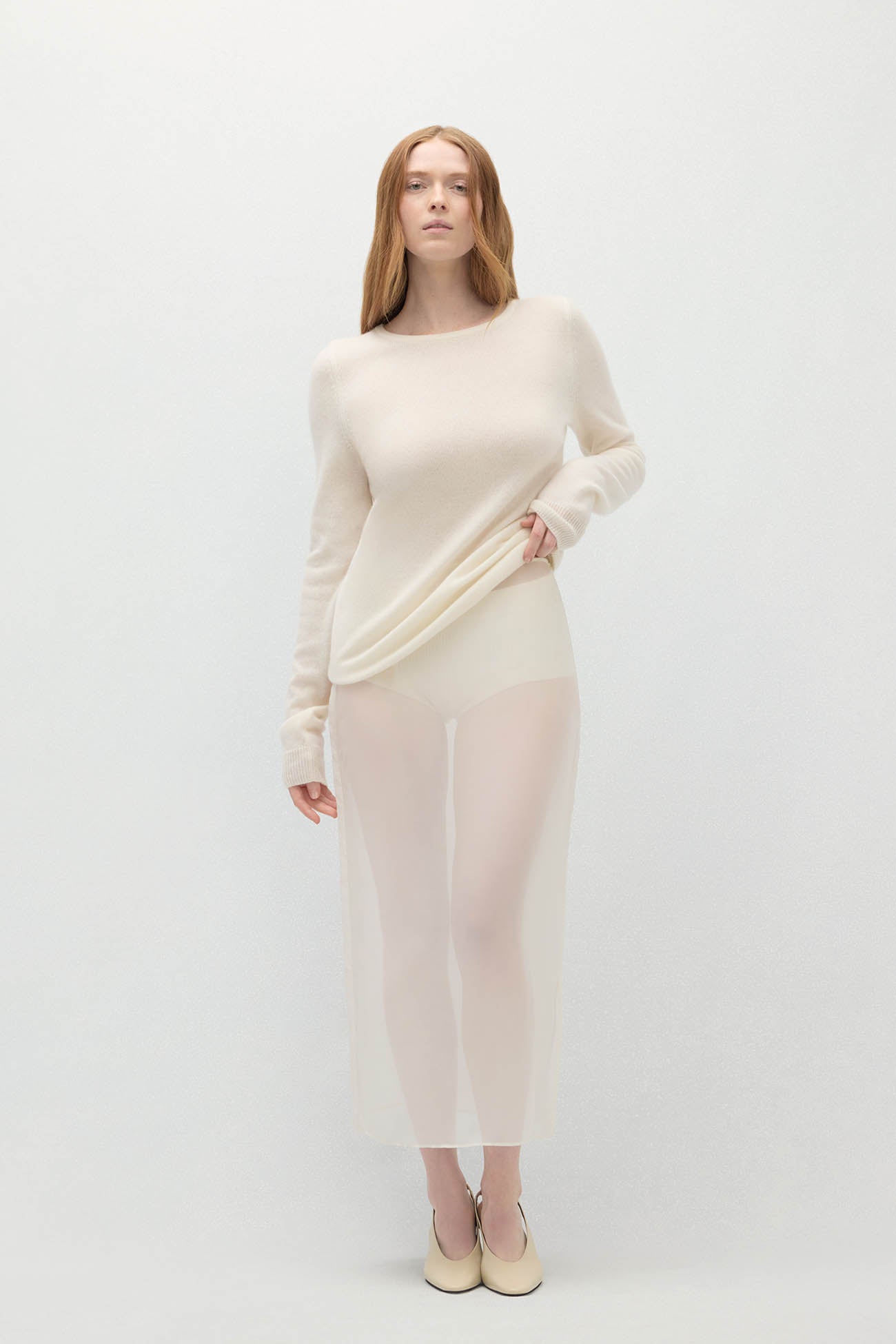 ADDY CREWNECK CASHMERE SWEATER