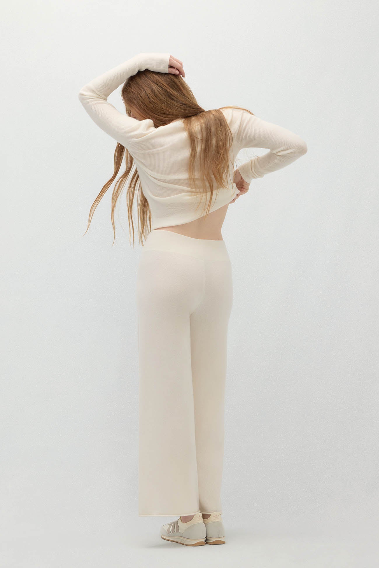 MARINA CROPPED CASHMERE PANT