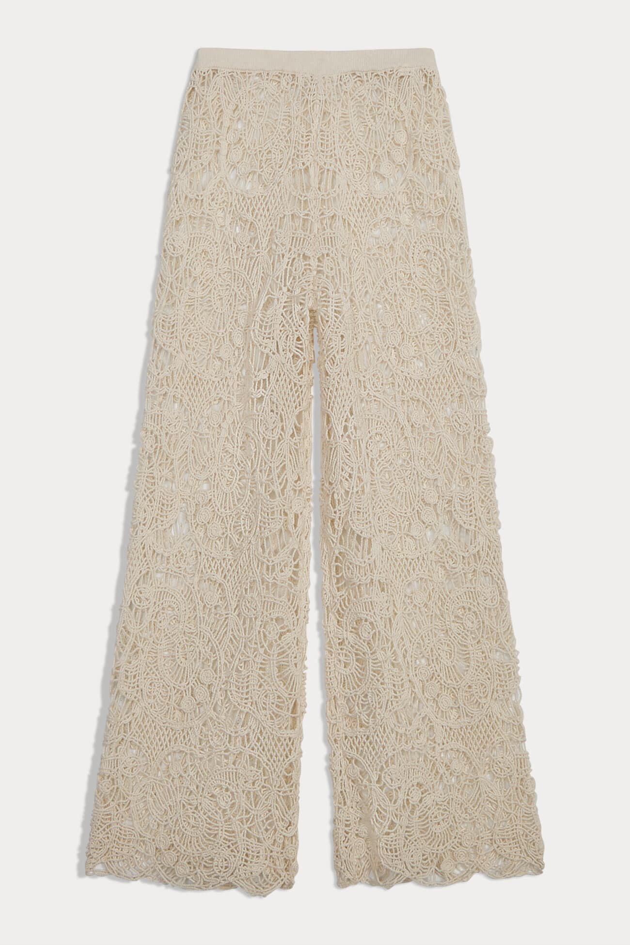 LORRAINE CROCHET CASHMERE BLEND PANT