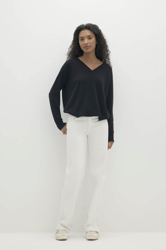 HARLYN V-NECK CASHMERE SWEATER