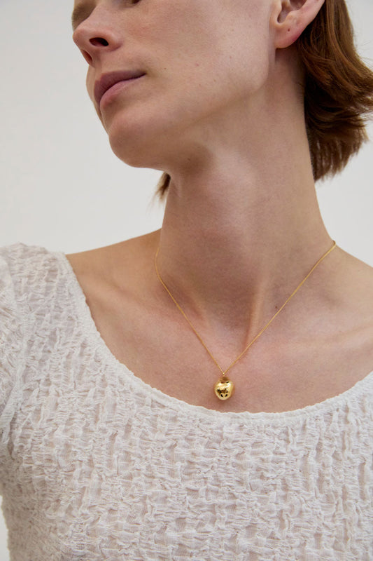 Nina Gordon Drop Necklace in Gold