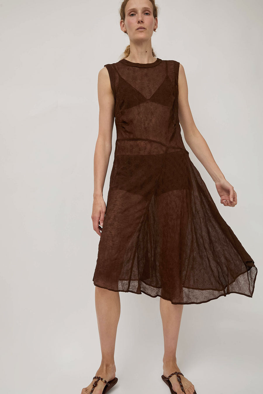 No.6 Nina Dress in Brown