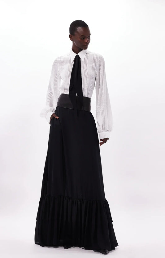 Oud Bruna Shirt Gauffre White