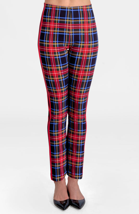 Gripeless Pull On Pants - Stewart Plaid