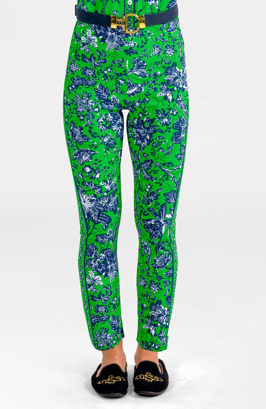 Gripeless Pull On Pants - English Garden