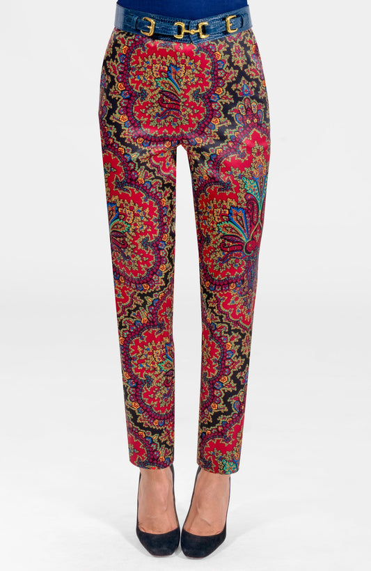 Preparatory Savile Pants - Passion Paisley