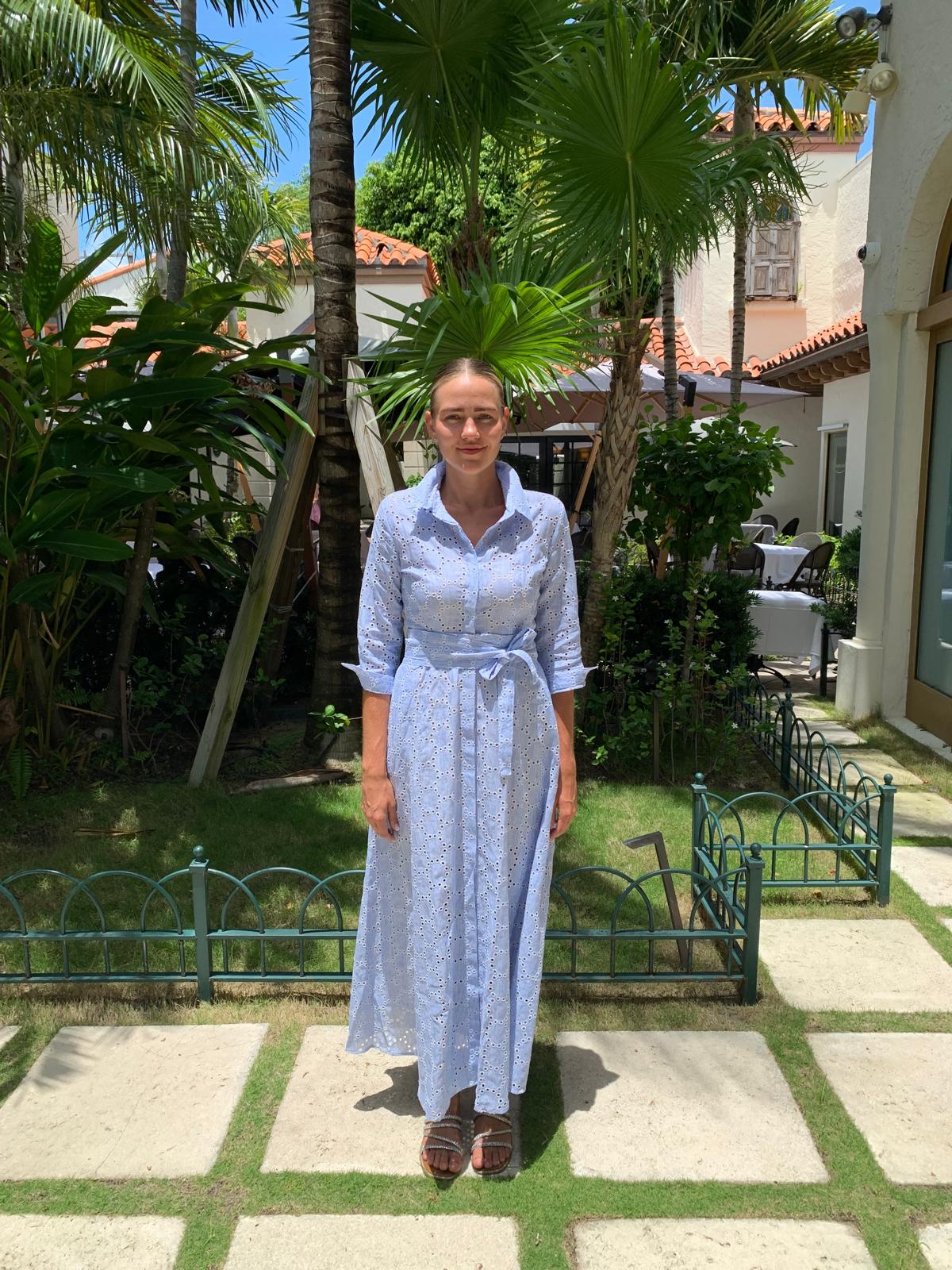 Shirt Dress Eyelet