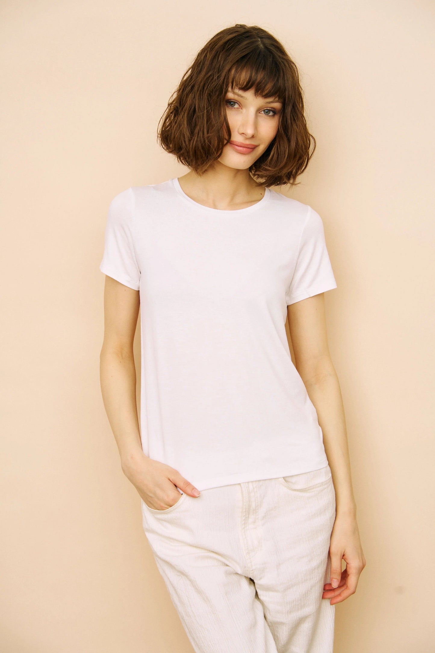 Majestic Soft Touch Crewneck