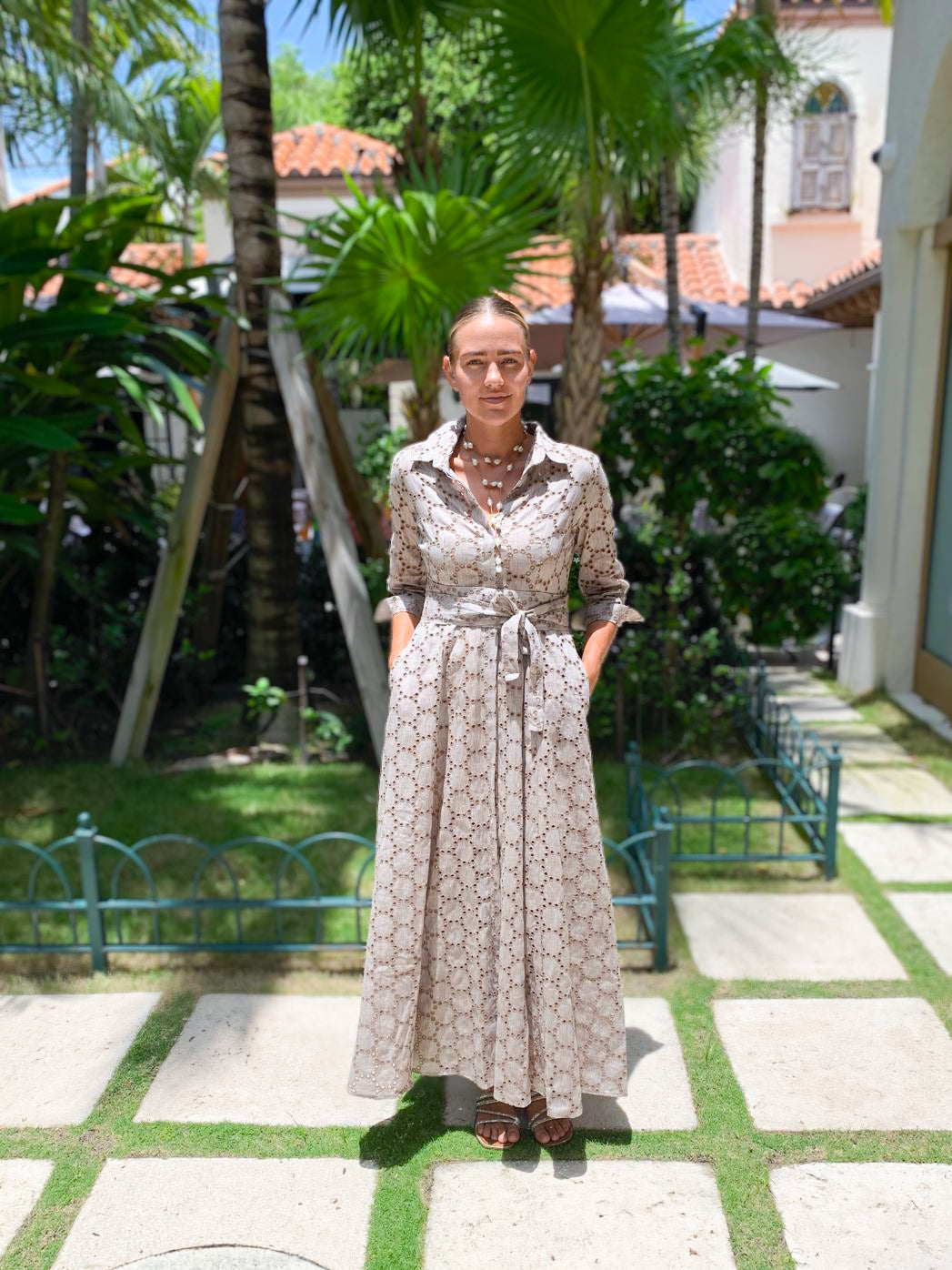 Shirt Dress Eyelet
