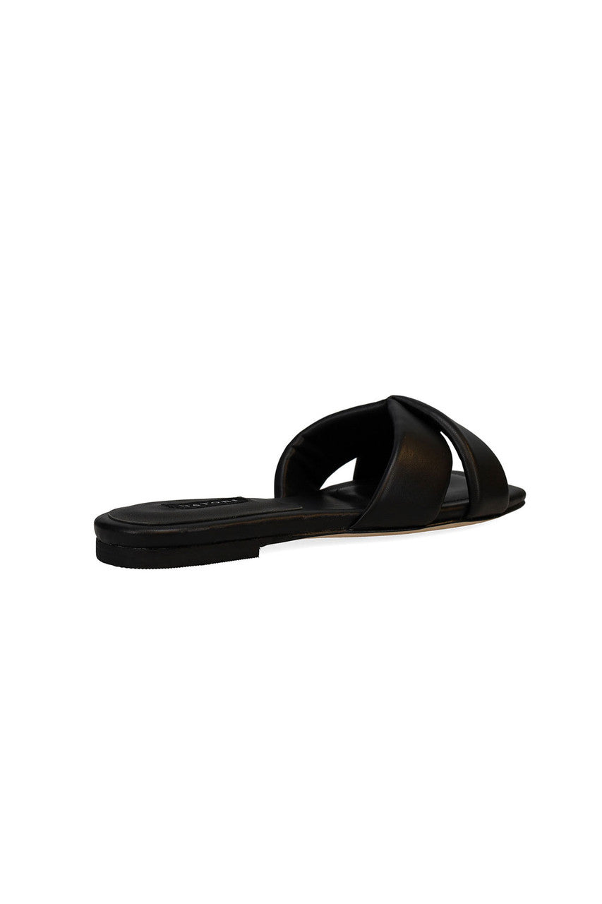 Vitta Nappa Leather Slide Sandals
