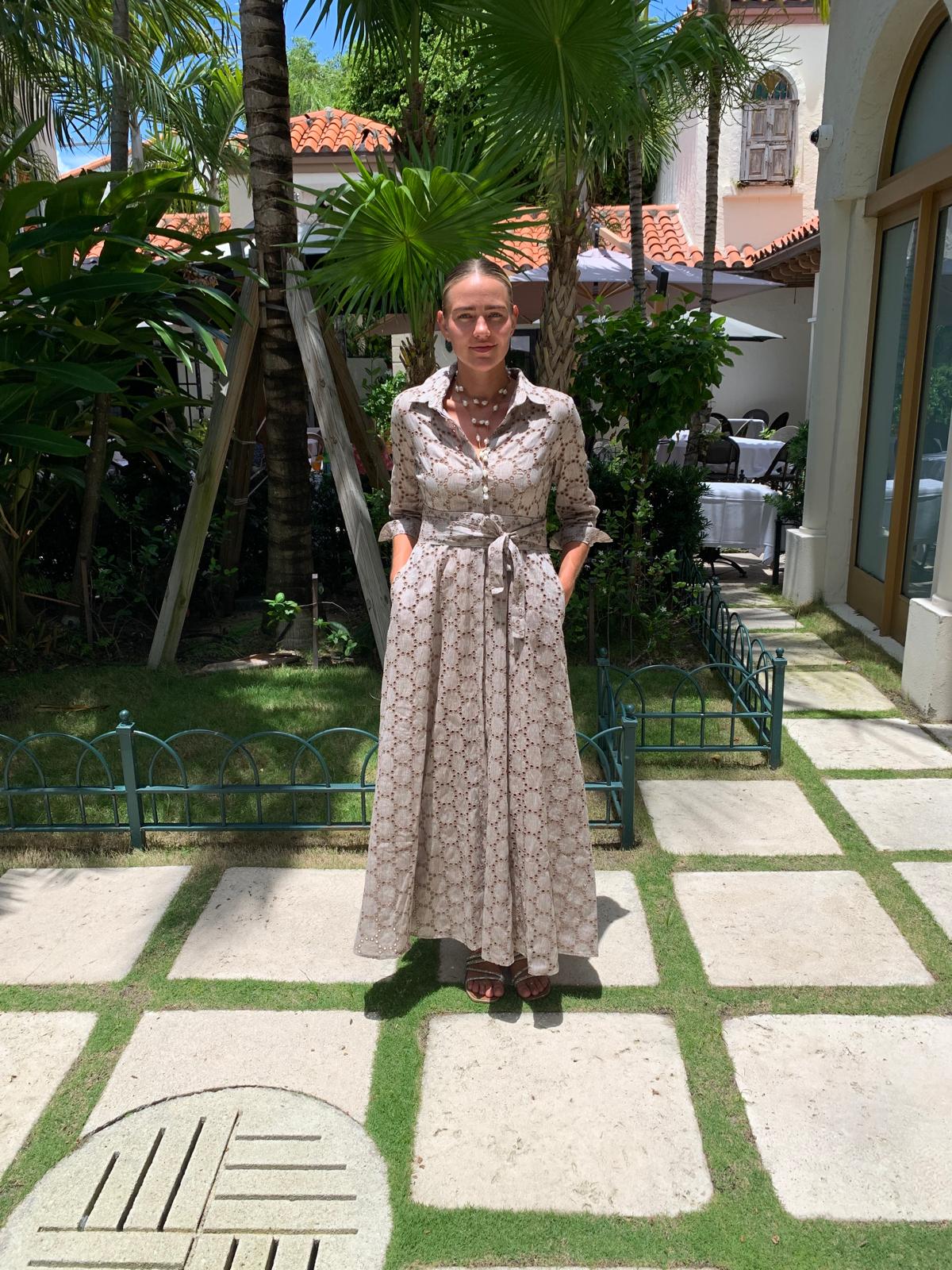 Shirt Dress Eyelet