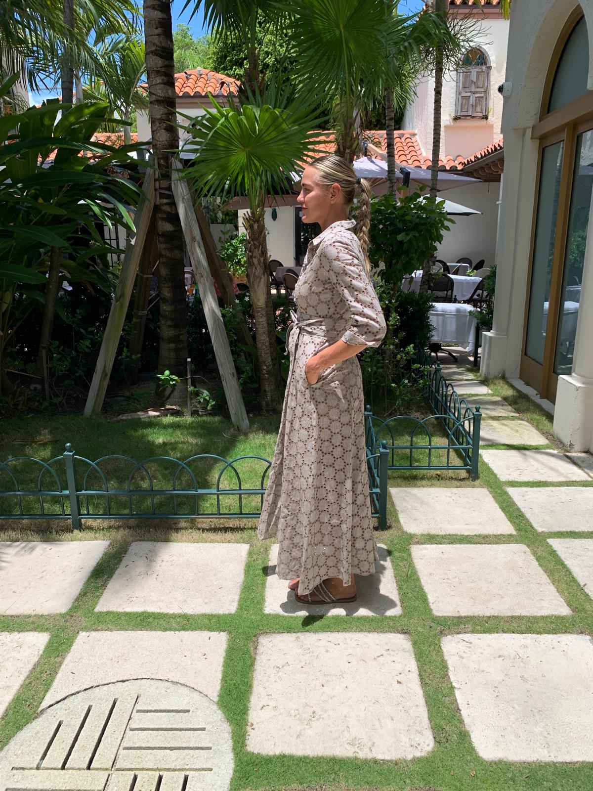 Shirt Dress Eyelet