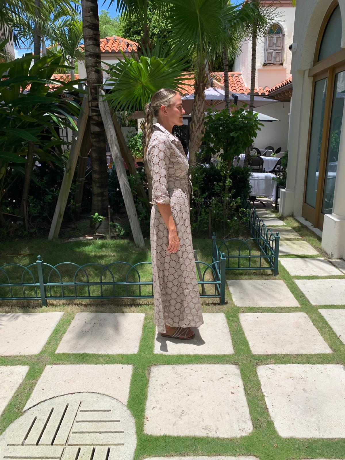 Shirt Dress Eyelet