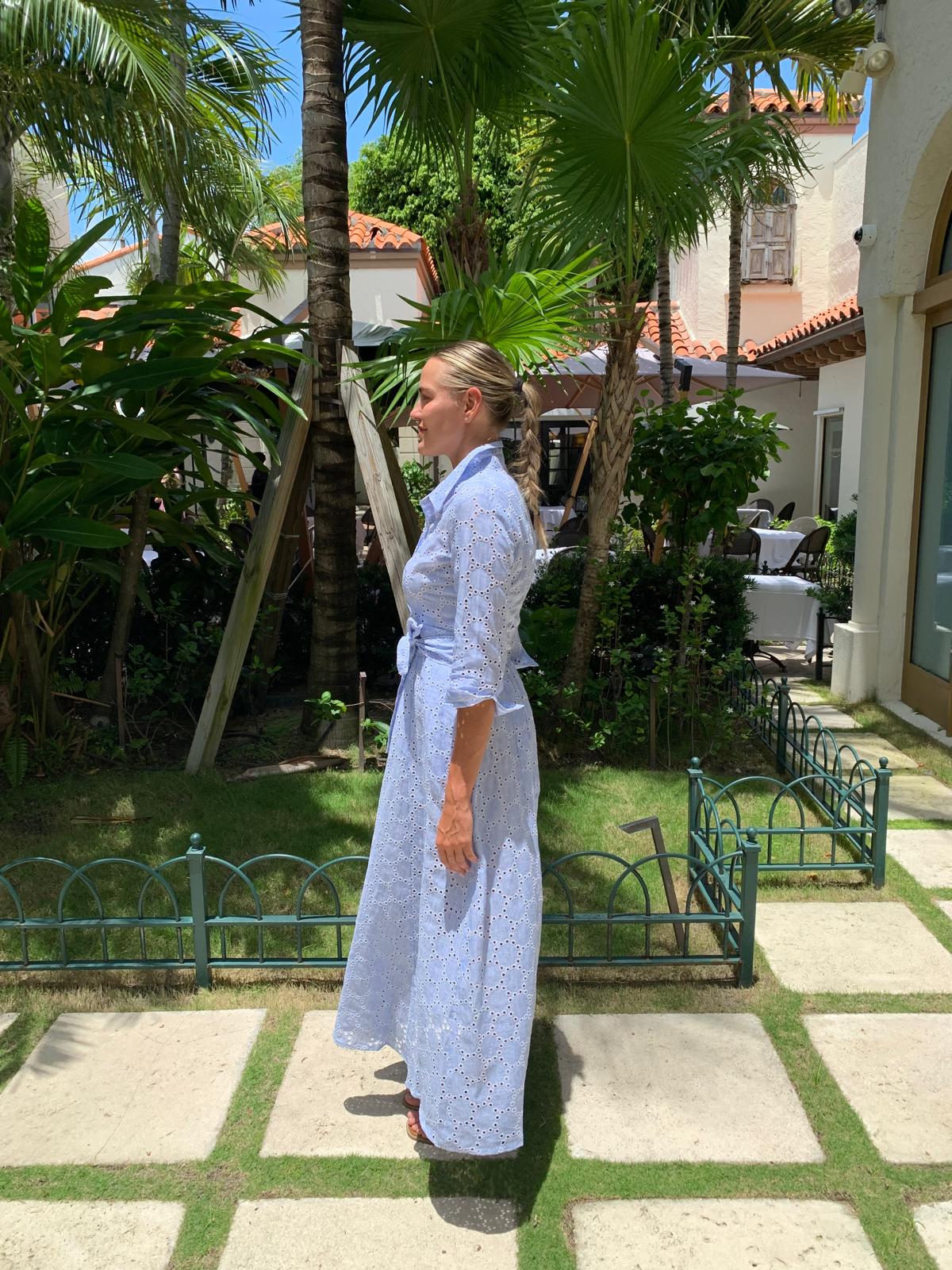 Shirt Dress Eyelet