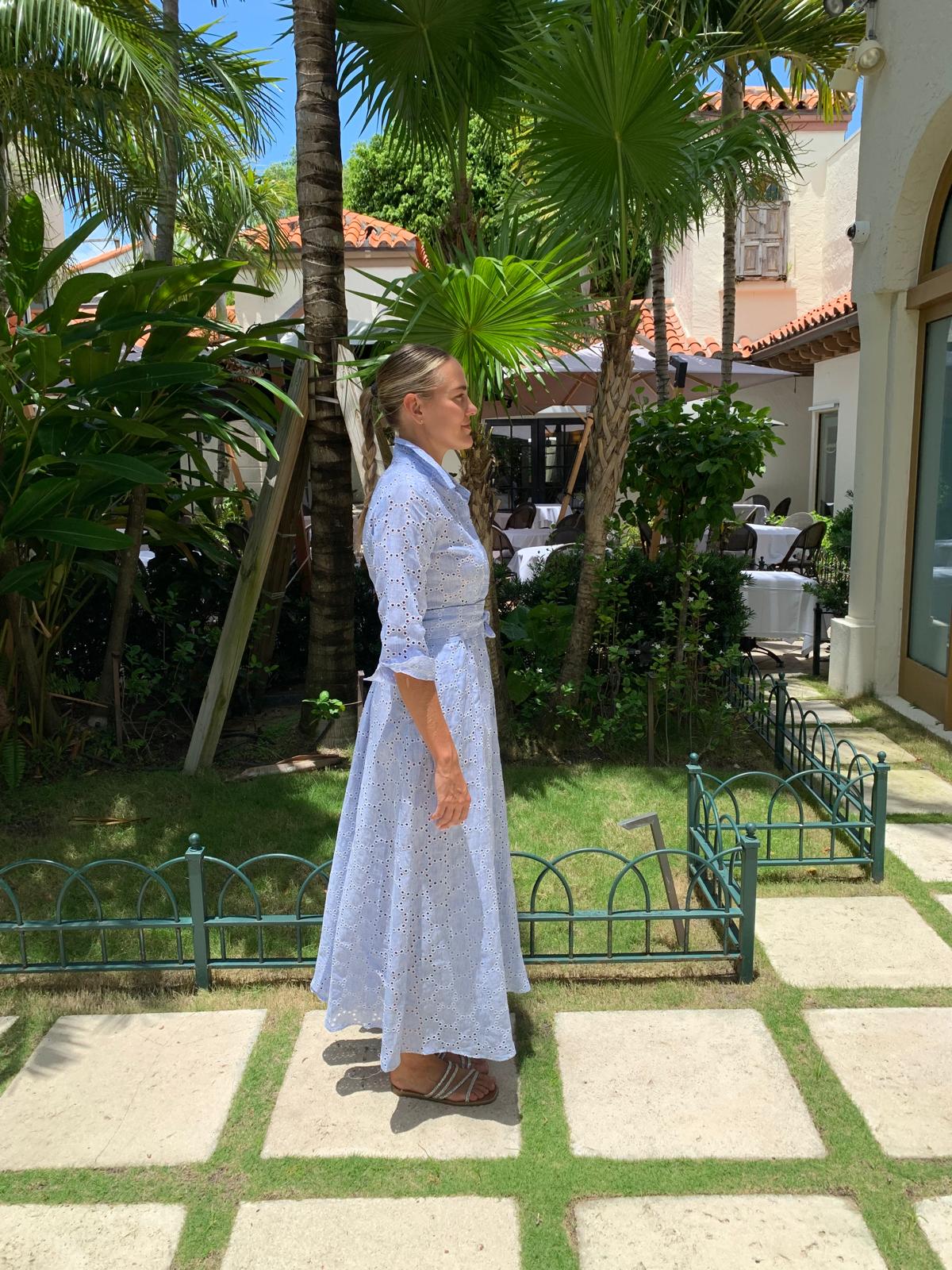 Shirt Dress Eyelet