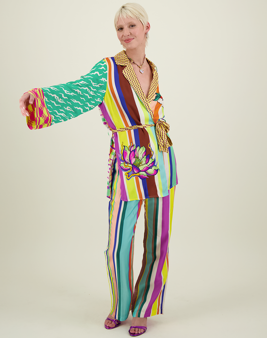 Me 369 Lucia Artisian Kimono Belted