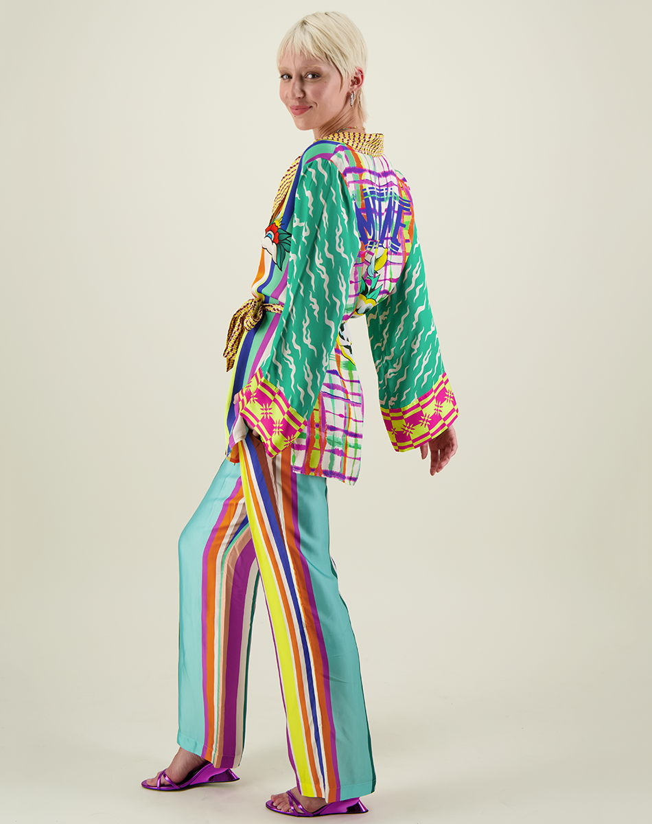 Me 369 Lucia Artisian Kimono Belted