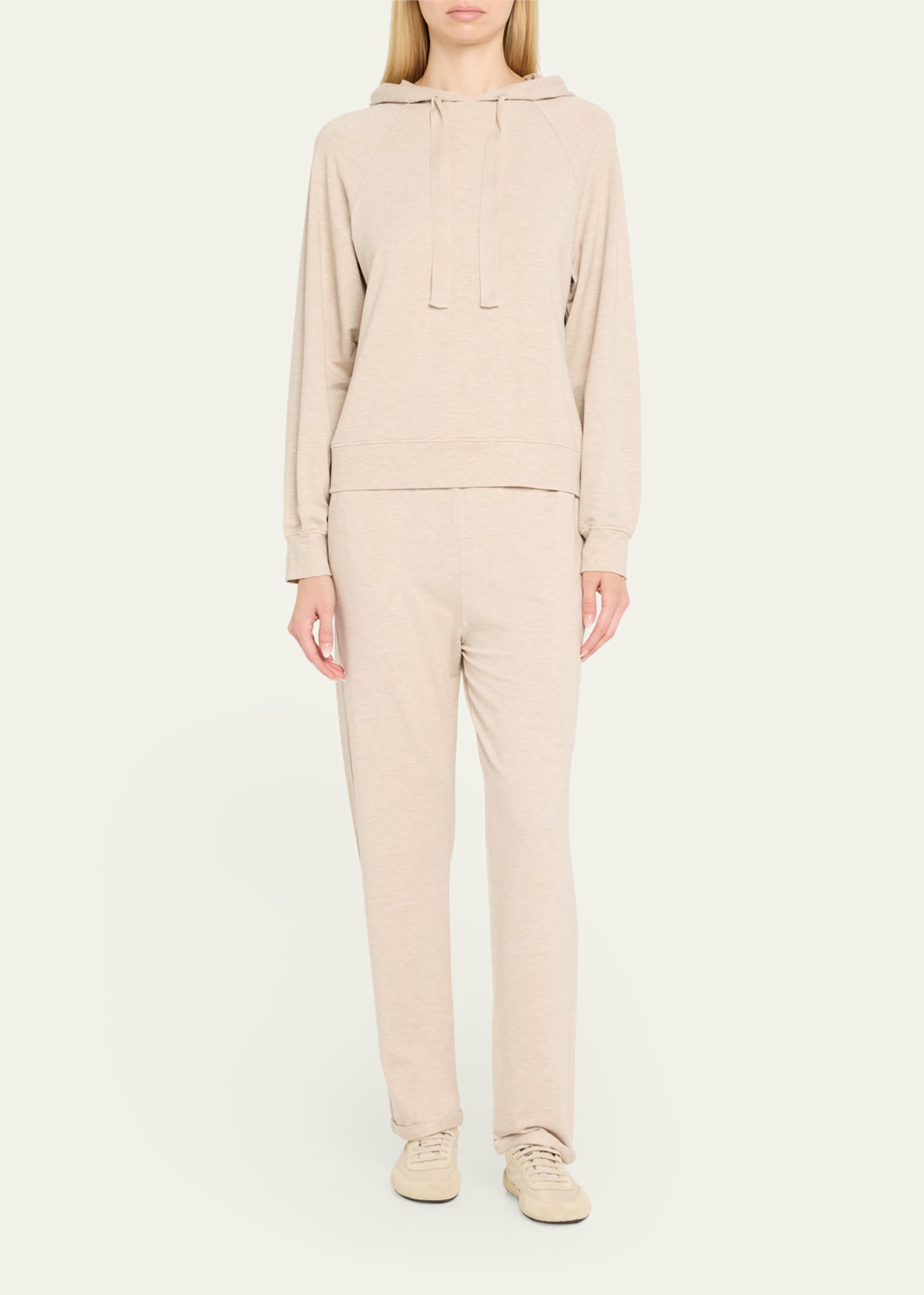 Majestic French Terry Cuffed Drawstring Pants