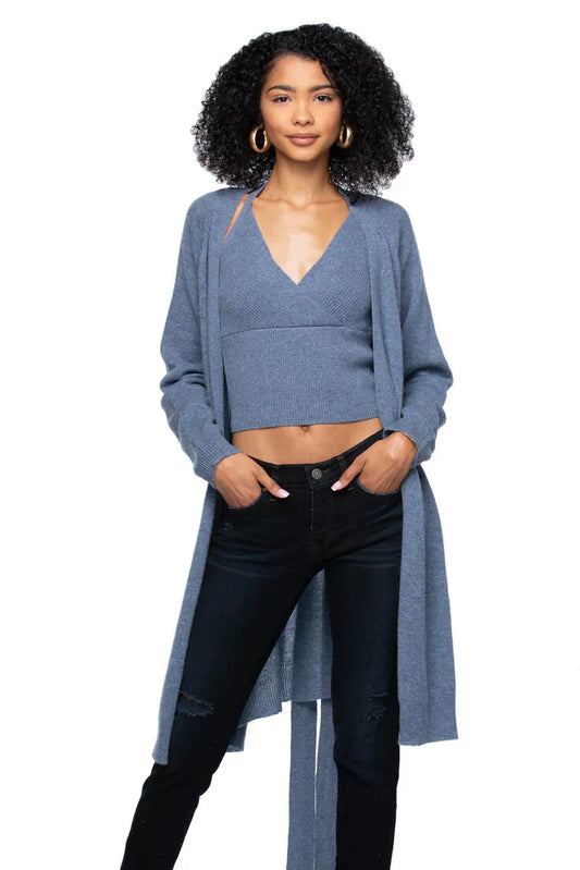 Cashmere Robyn Robe Duster