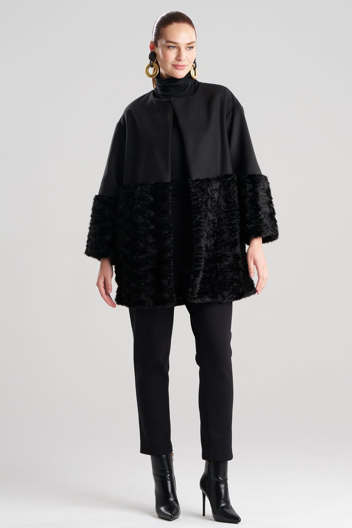 Felt Astrakhan Coat