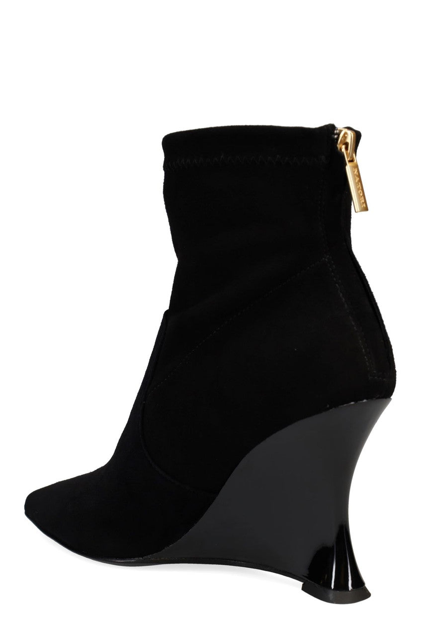 Neko Suede Wedge Ankle Boot