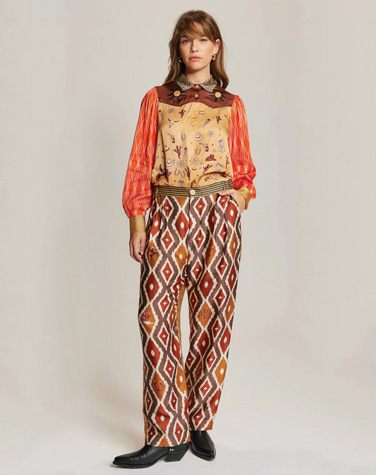 ME369 Lydia Rodeo Tailored Pants