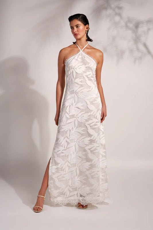 Waimari Nia Maxi Dress White