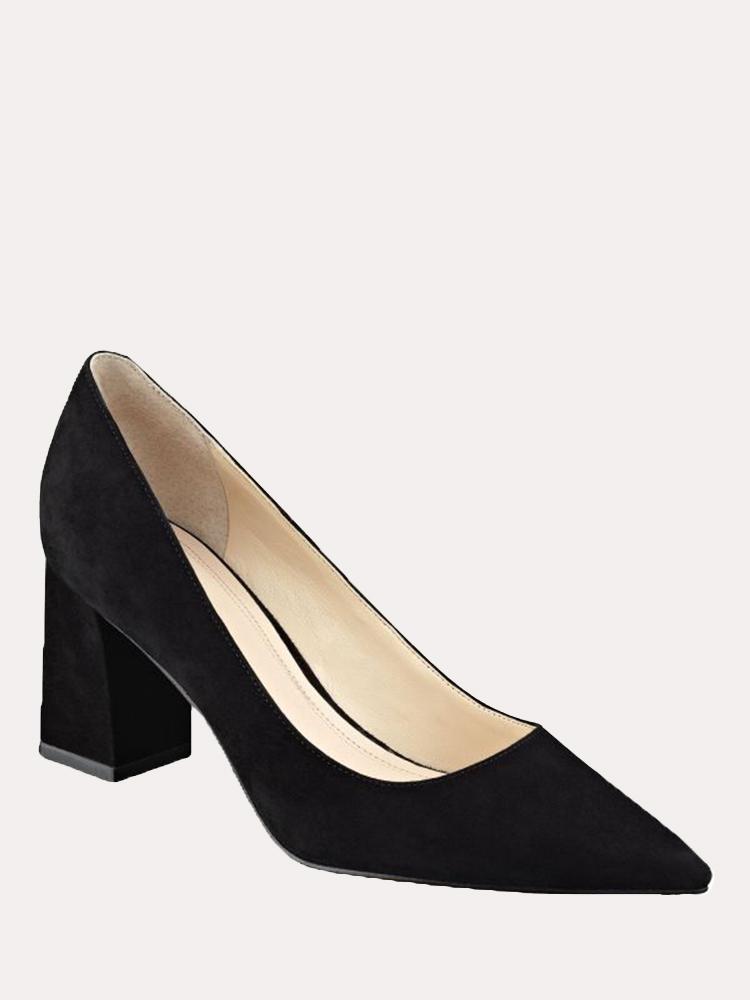 Marc Fisher Zala Block Heel Pointy Toe Pump