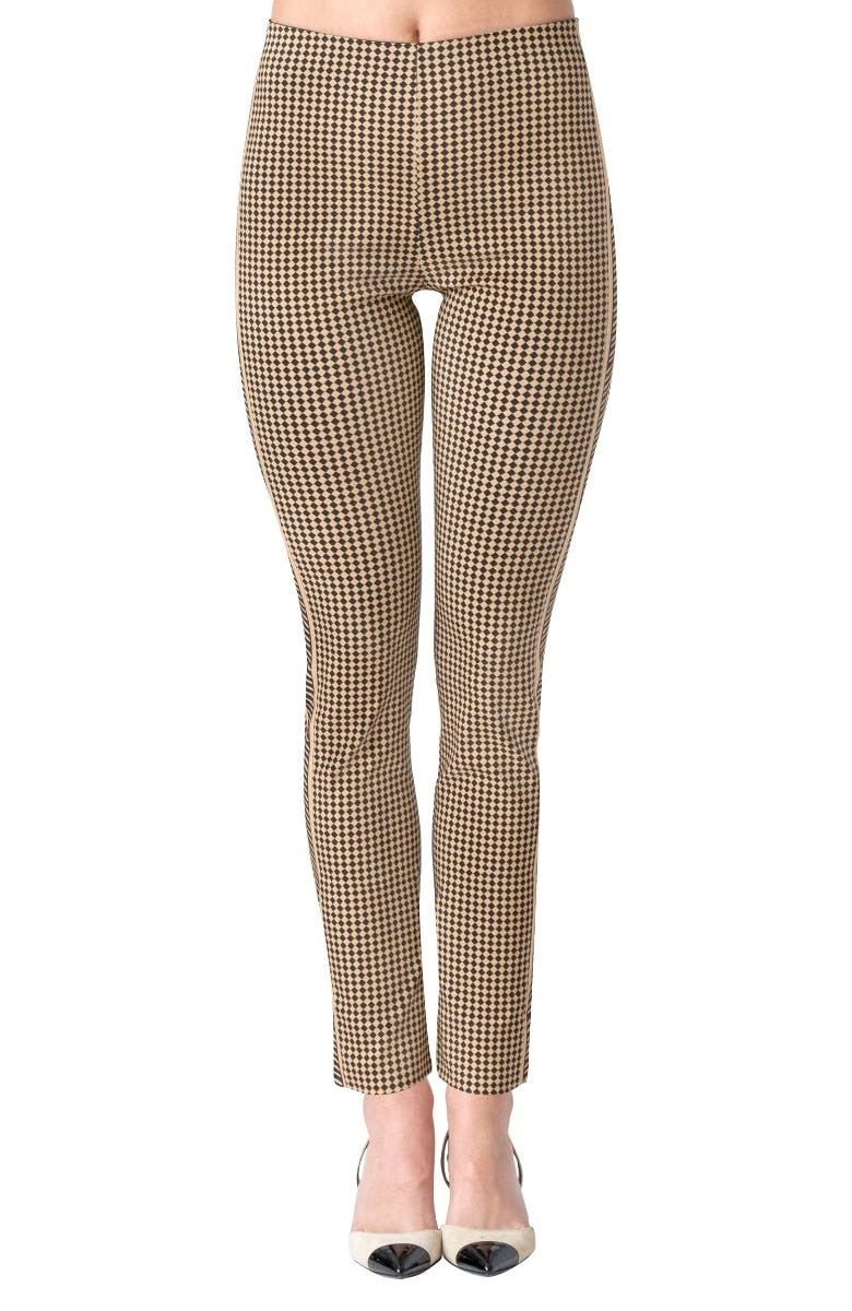 Gripeless Pull On Pants - Checkmate