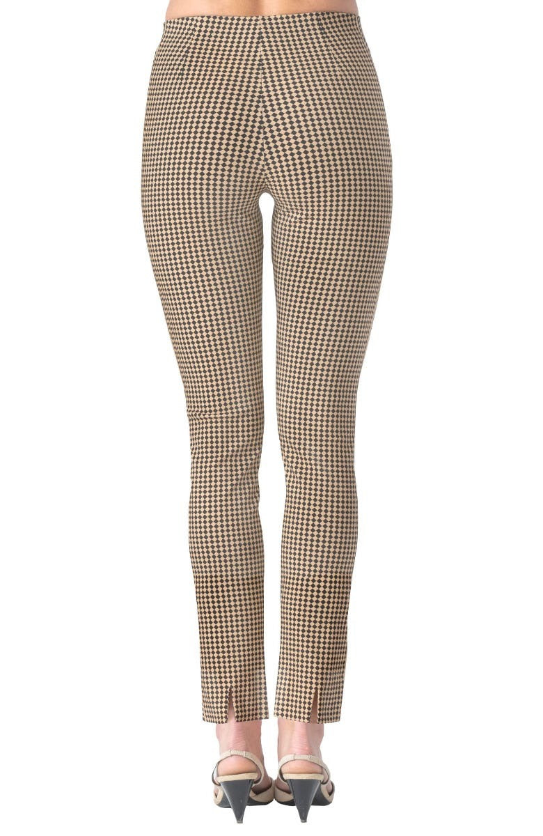 Gripeless Pull On Pants - Checkmate