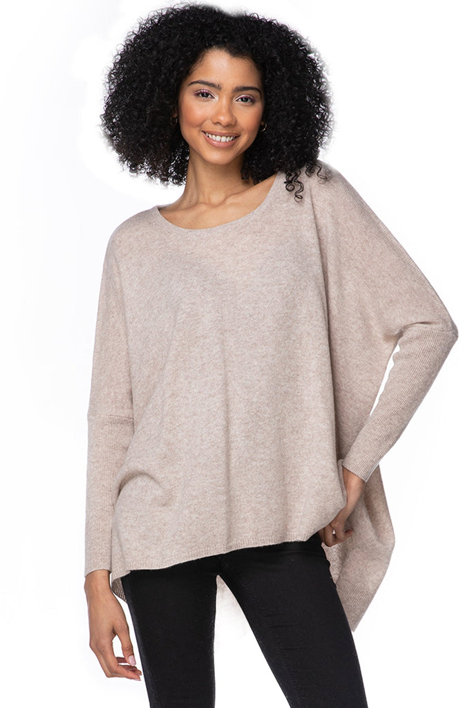 Cashmere Loose and Easy Crew Sweater