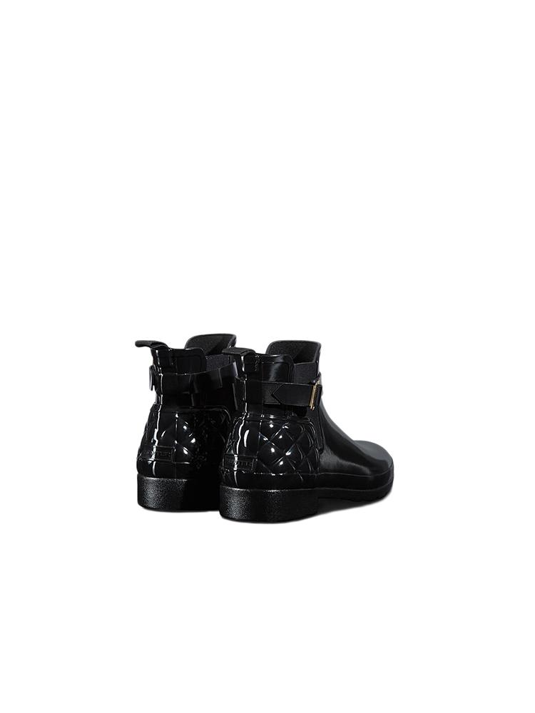 Hunter Rain Boots Women's Original Refined Quilted Gloss Chelsea Boot