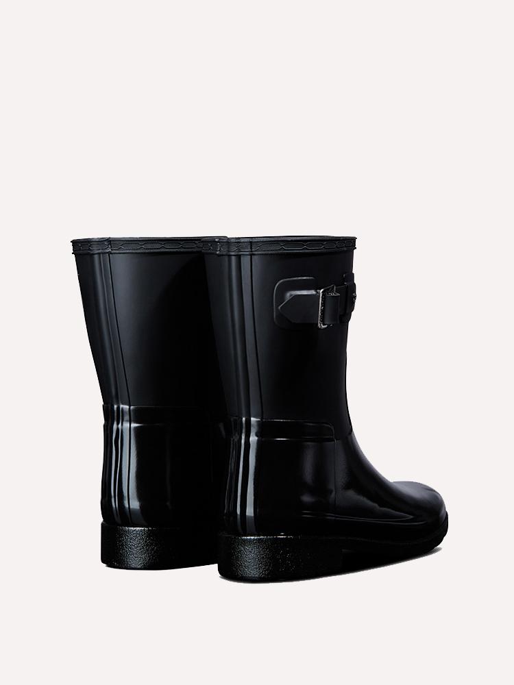 Hunter Women's Original Refined Slim Fit Short Gloss Duo Rain Boots