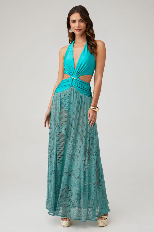 PatBo Cut-Out Beach Dress