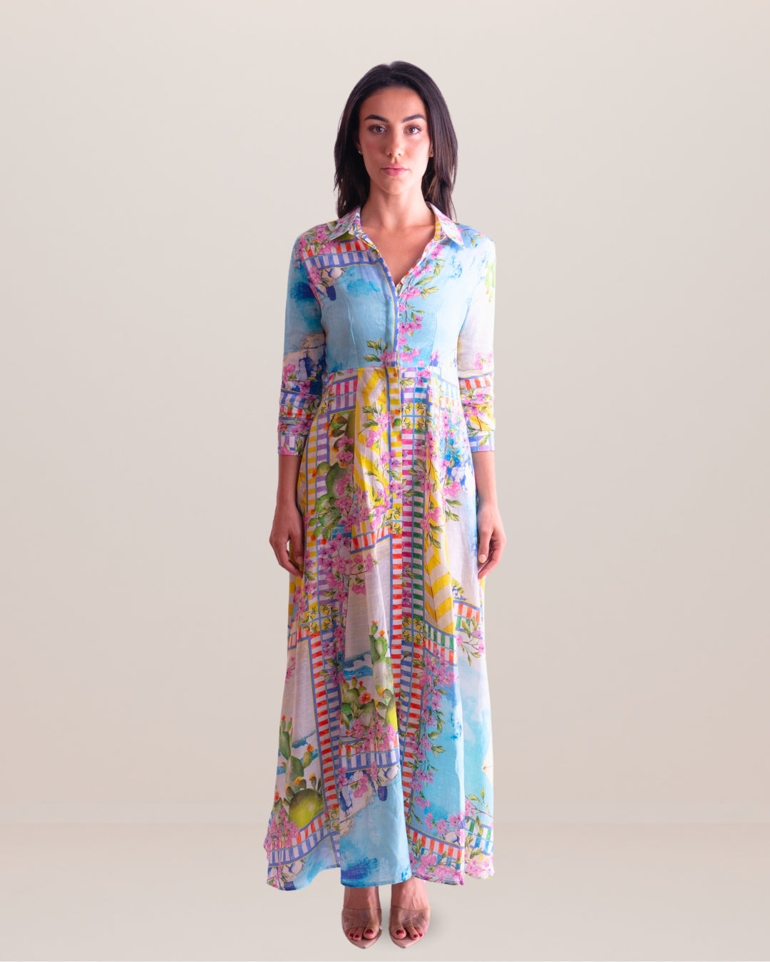 Shirt Dress New Style Linen