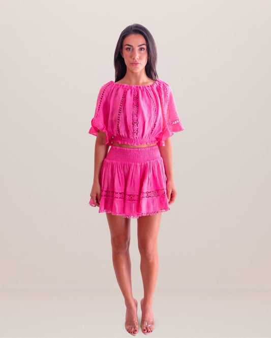Vicky Linen Top