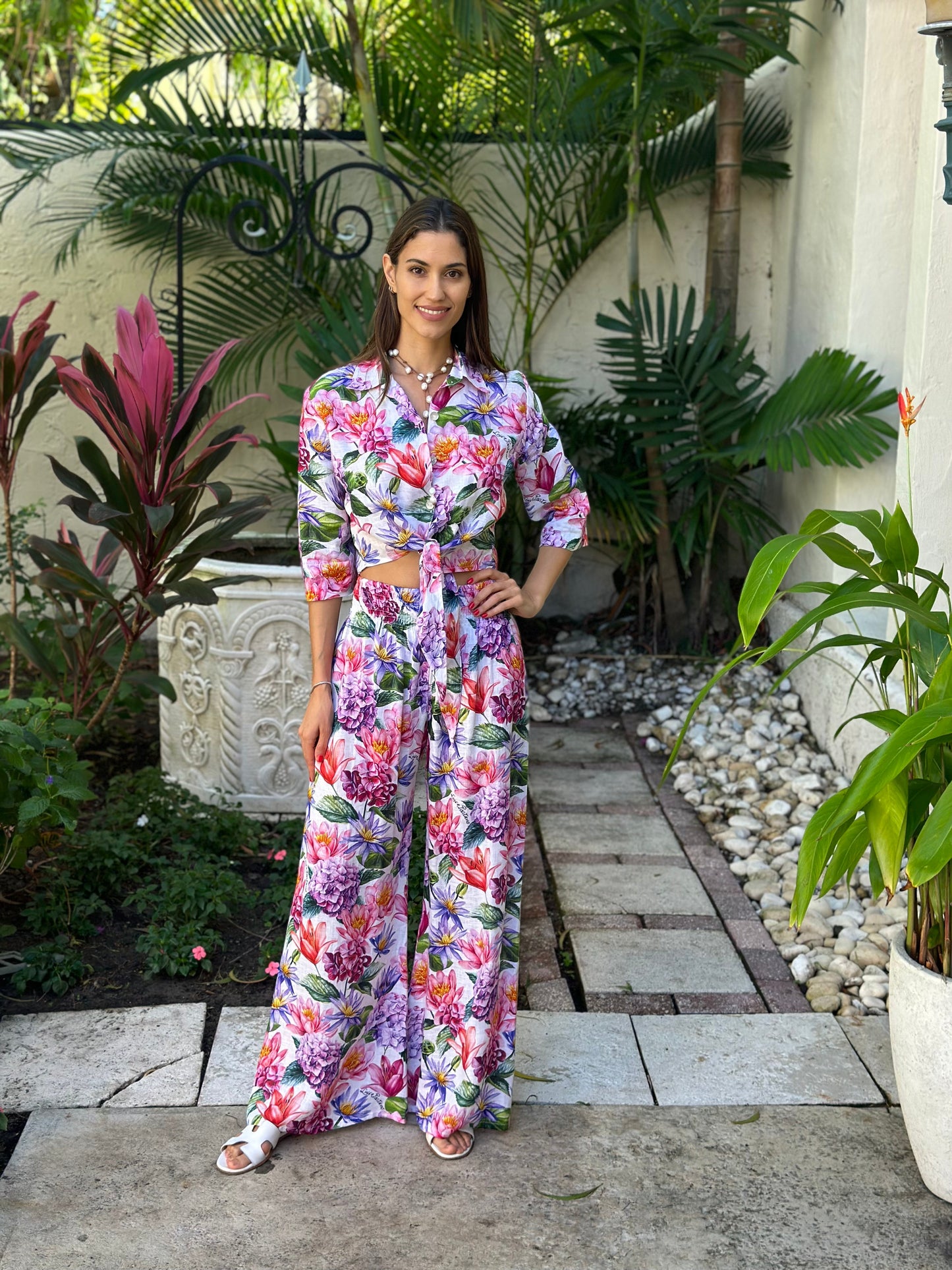 Positano Tania Linen Shirt