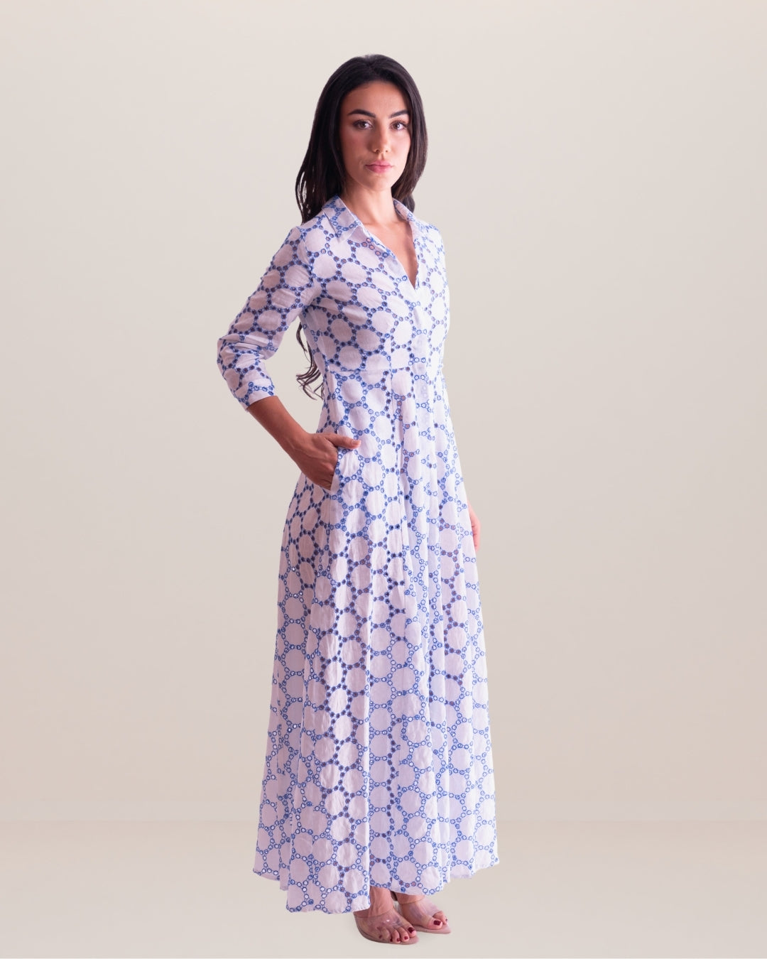 Shirt Dress Eyelet