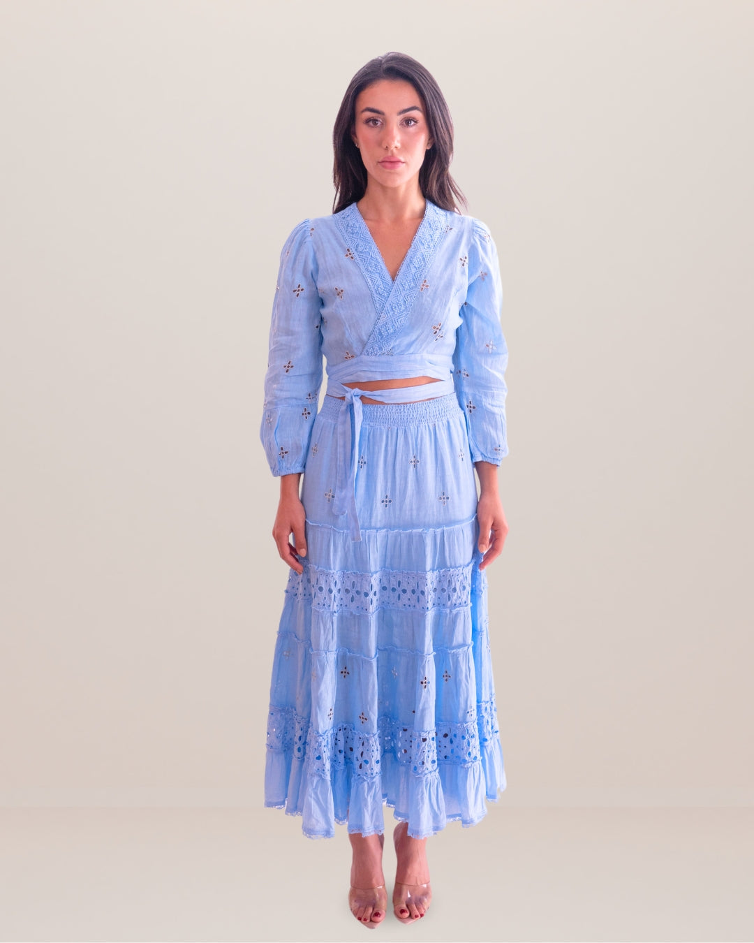 Lorenza Linen Top