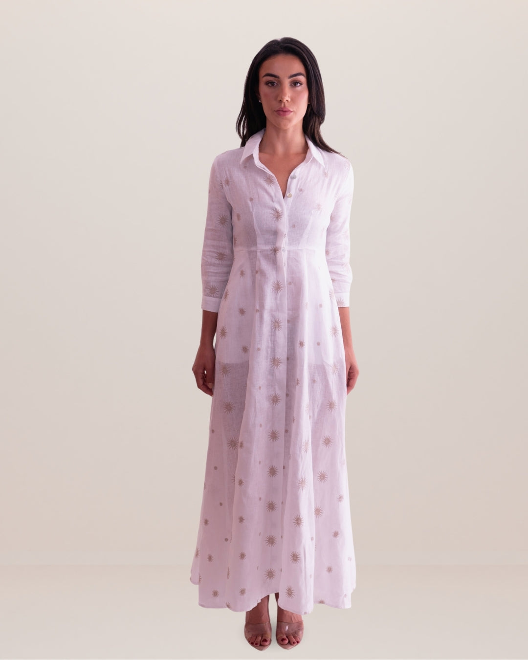 Shirt Dress New Style Linen