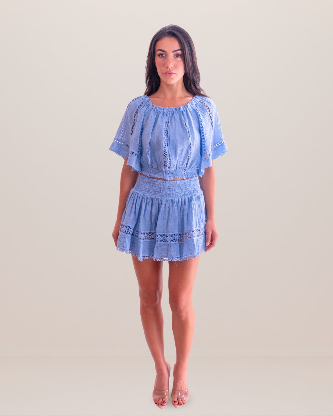 Vicky Linen Top