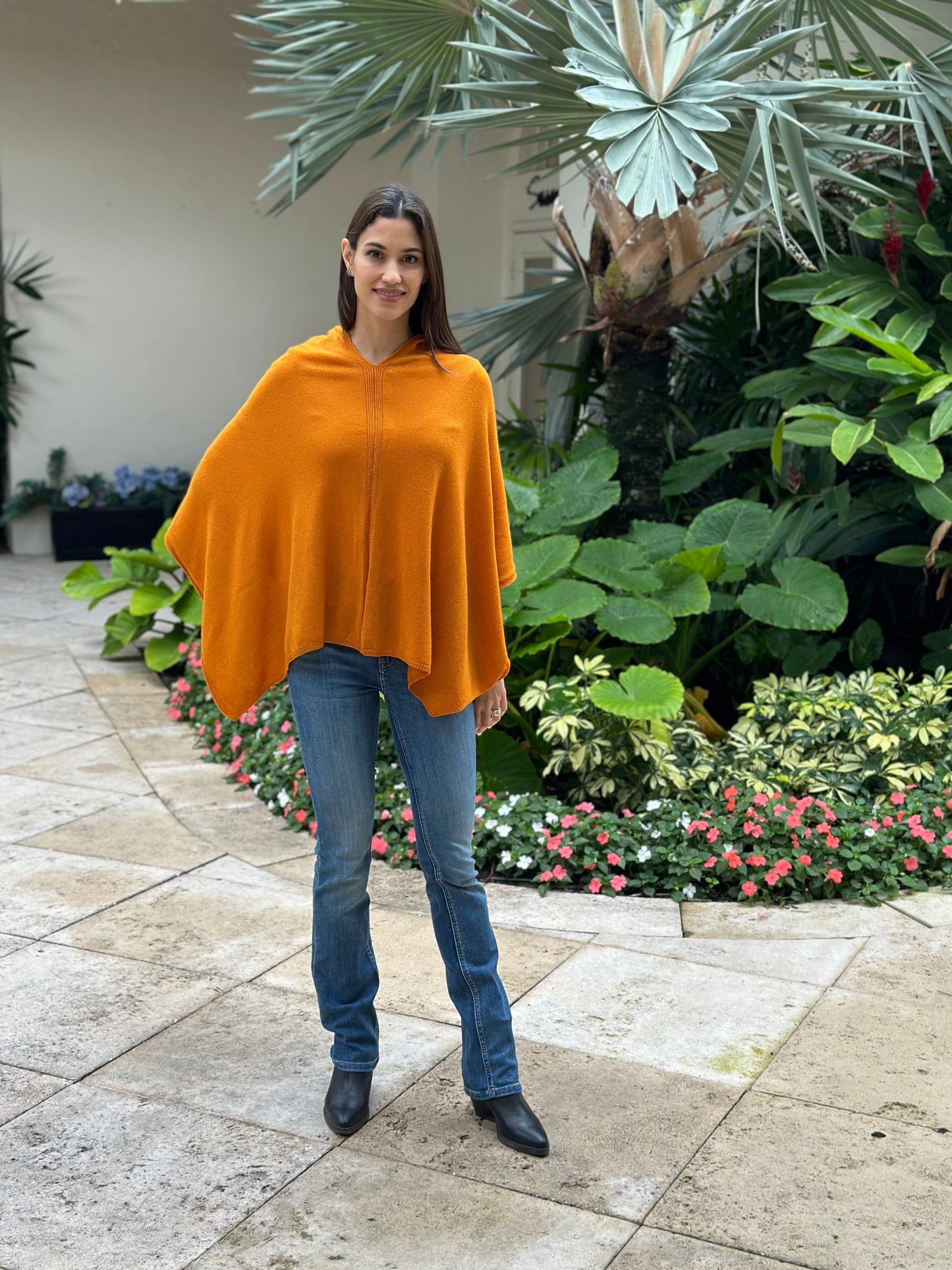 Poncho Cashmere Marina