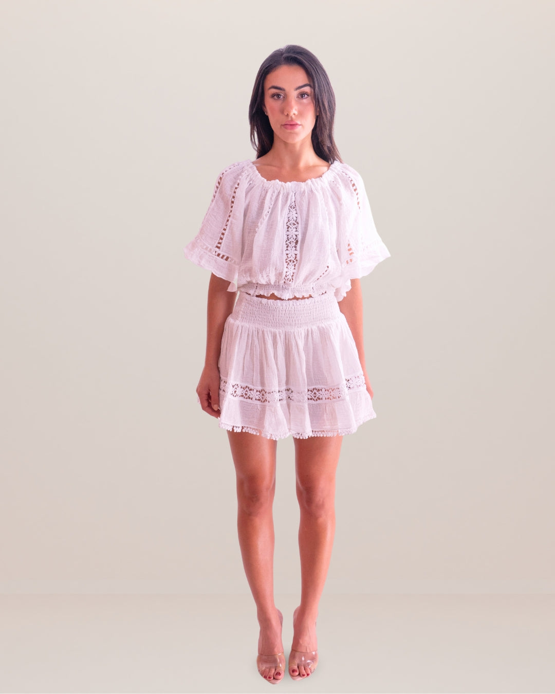 Vicky Linen Top