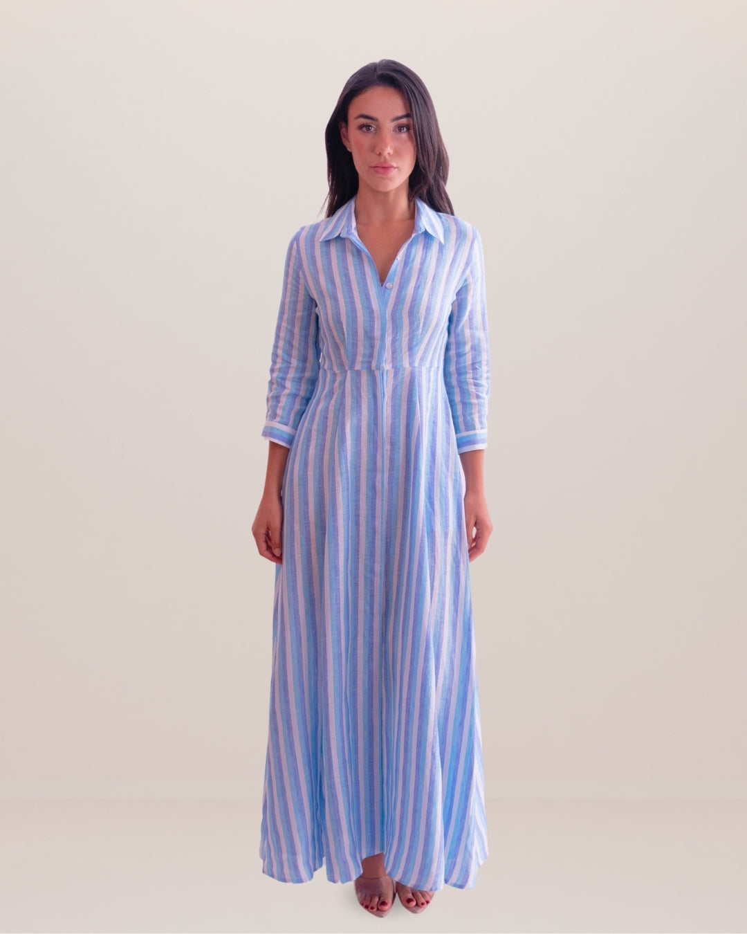 Shirt Dress New Style Linen