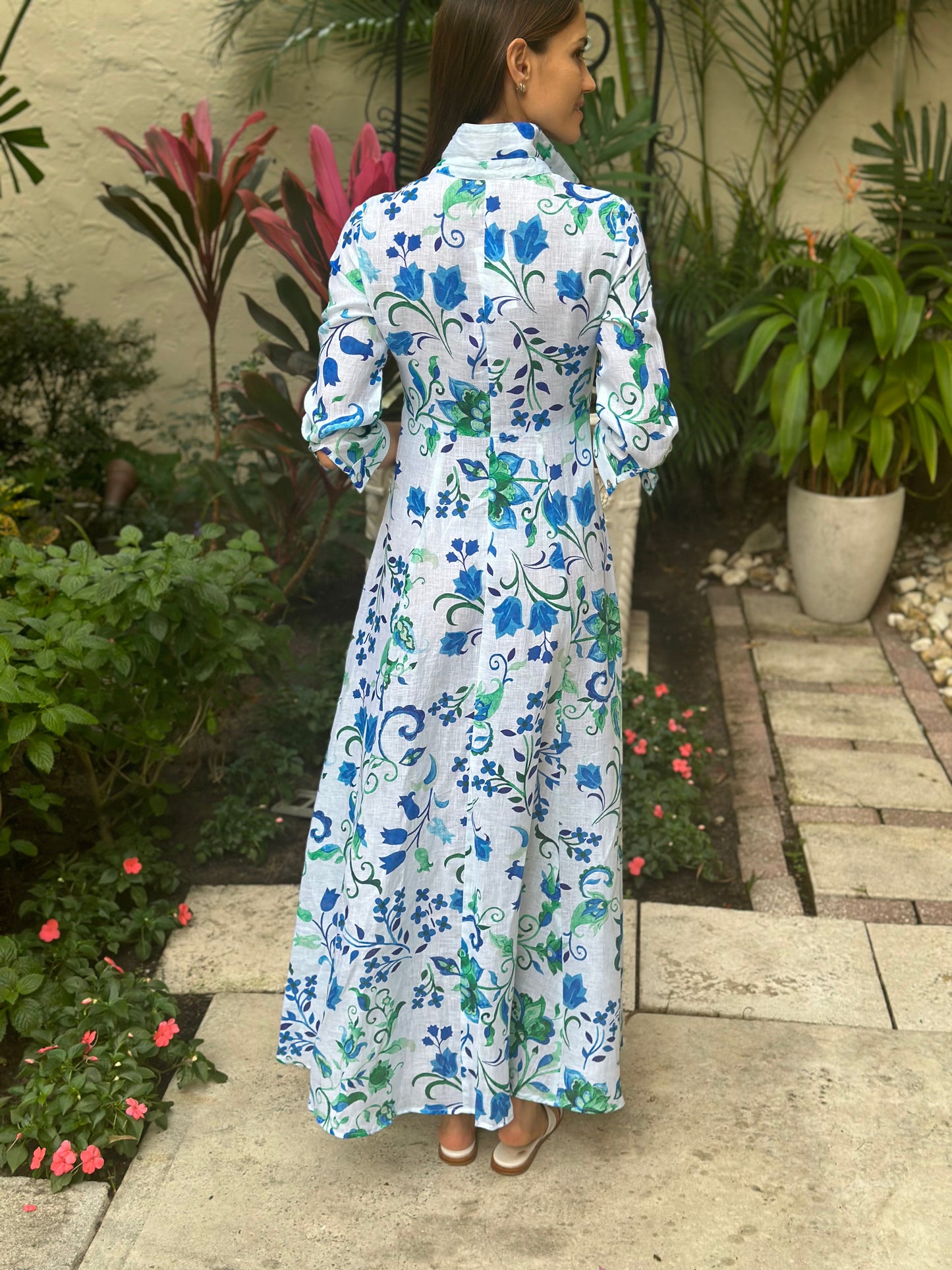 Shirt Dress New Style Linen