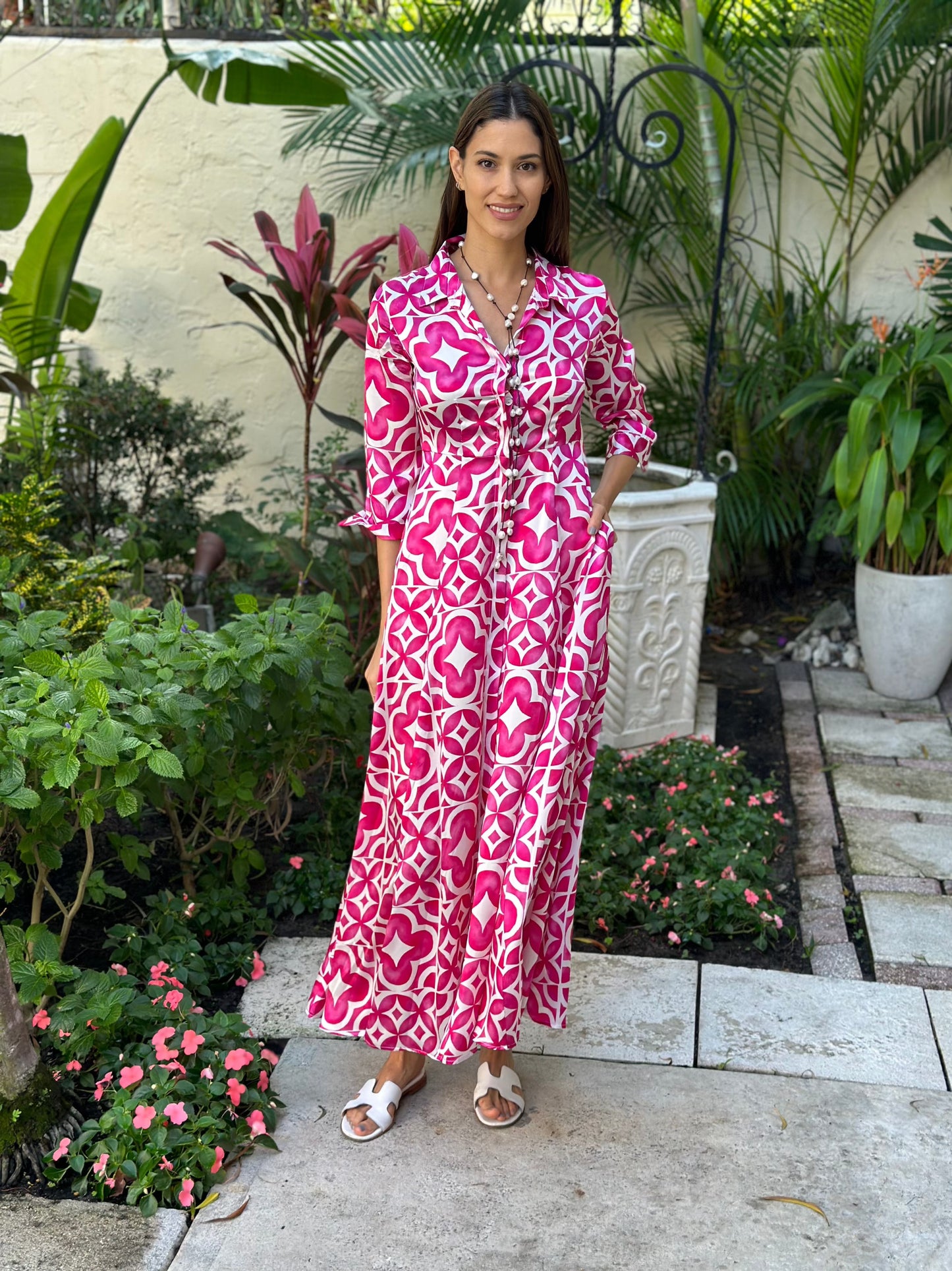 Shirt Dress Silk