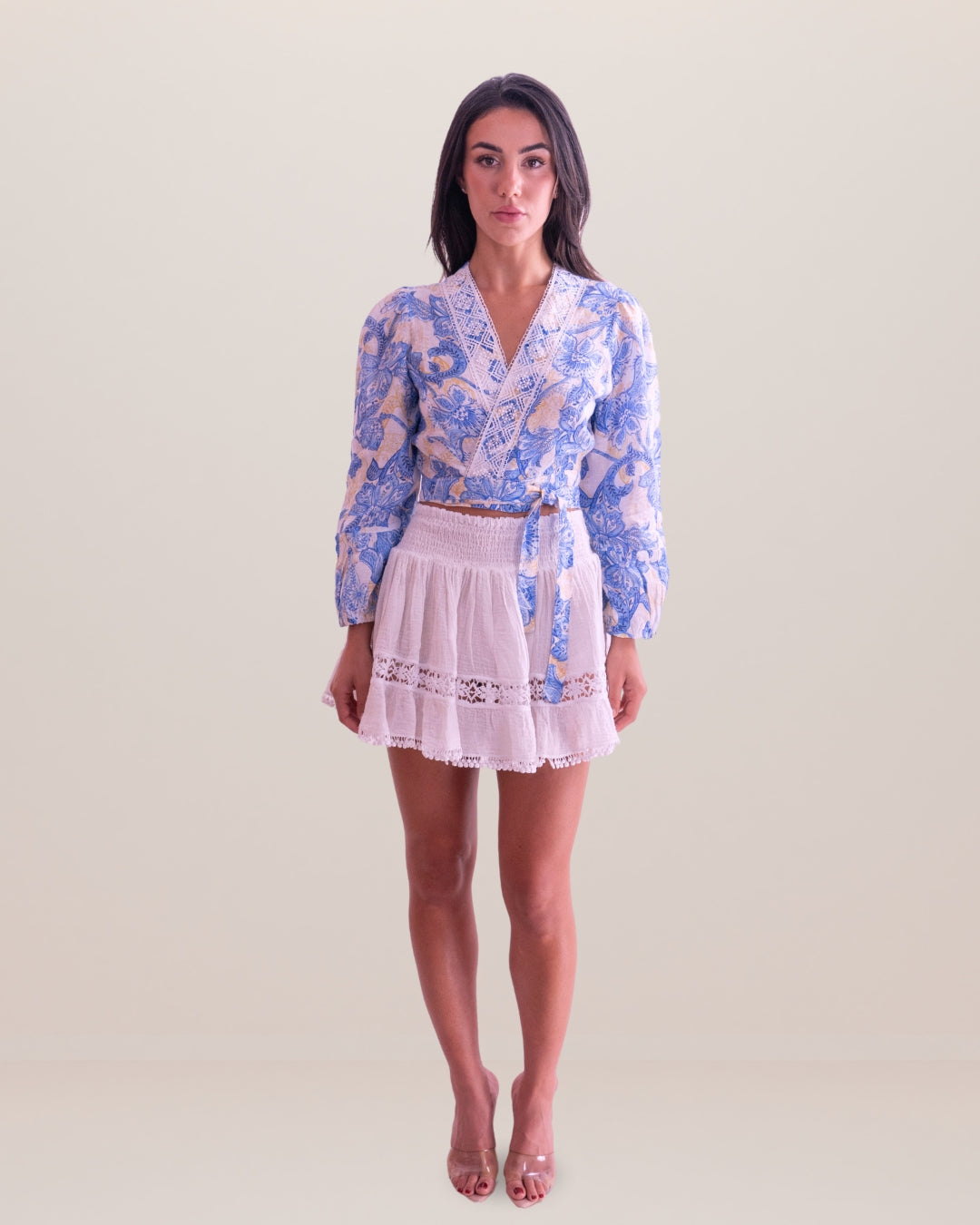 Lorenza Linen Top