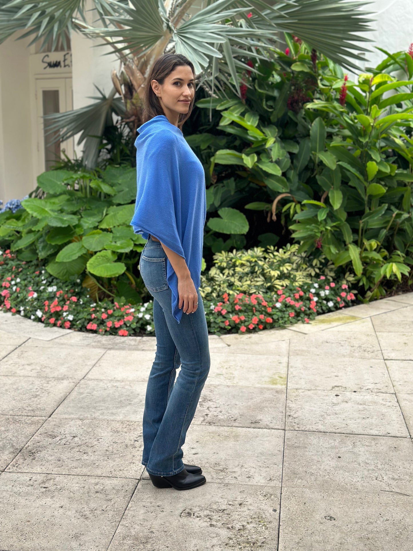 Poncho Cashmere Marina